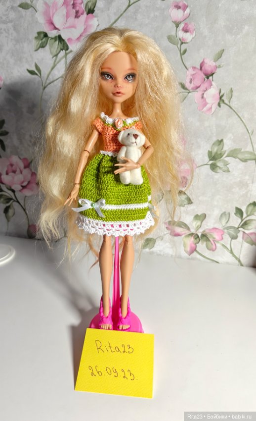 ООАК Monster High Клодин Вульф