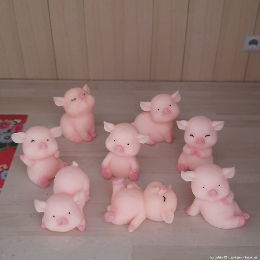 Поросята — Миниатюра для кукол