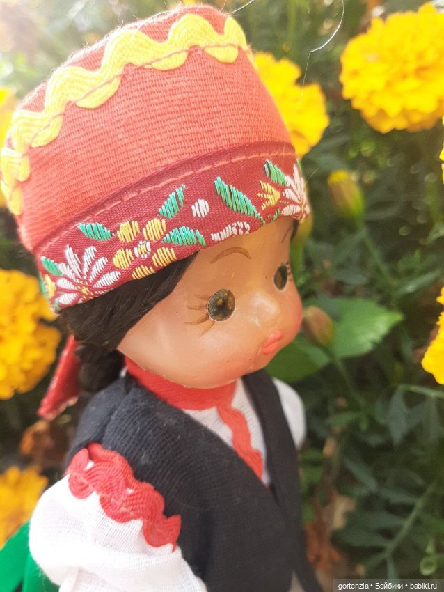 Маленькая куколка в народном костюме. 20 см (фото 4)