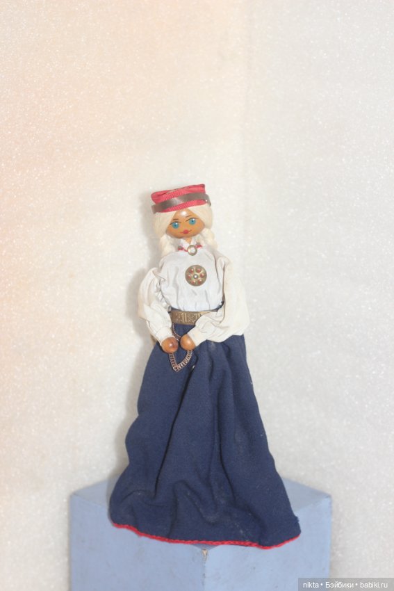 Кукла СССР Salvo Деревянная Большая