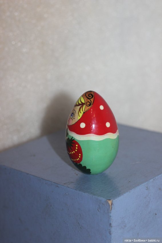 Воронежская матрешка СССР 7 см ручная роспись (фото 4)