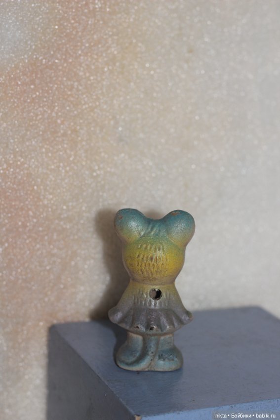 Резиновая игрушка СССР. Мышка (фото 3)