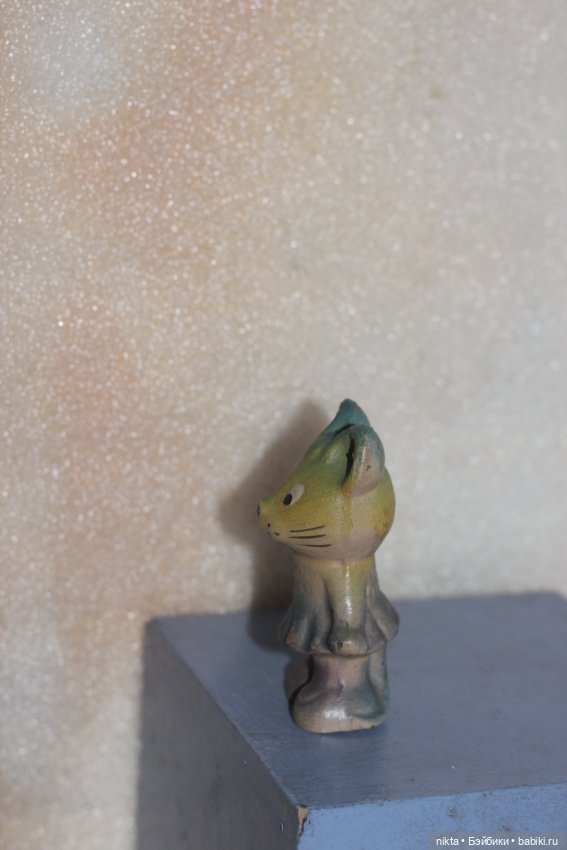 Резиновая игрушка СССР. Мышка (фото 4)