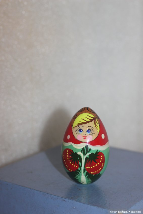 Воронежская матрешка СССР 7 см ручная роспись