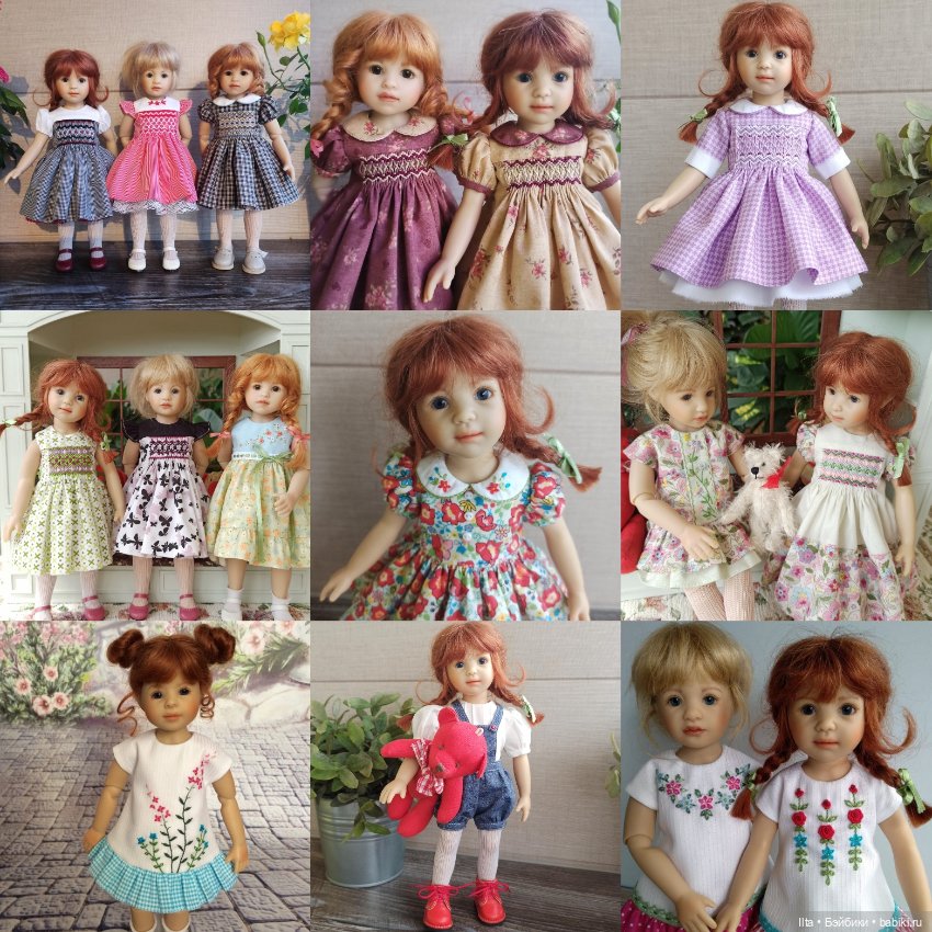 Кукольные платья — Одежда для кукол (фото 3)