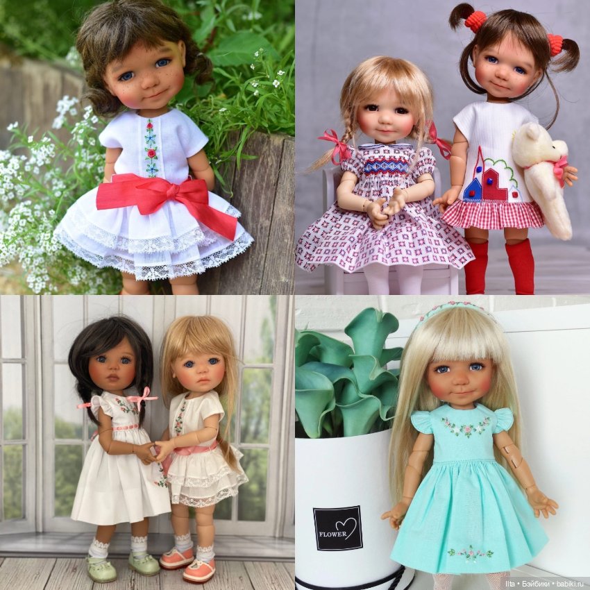 Кукольные платья — Одежда для кукол (фото 4)