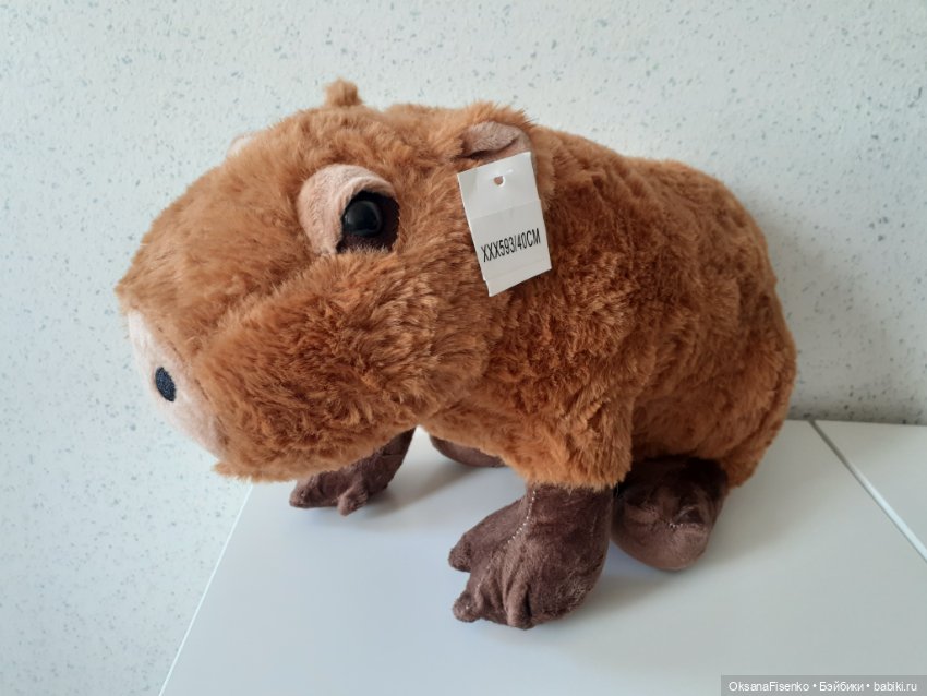 Капибара мягкая игрушка — Игрушки для детей