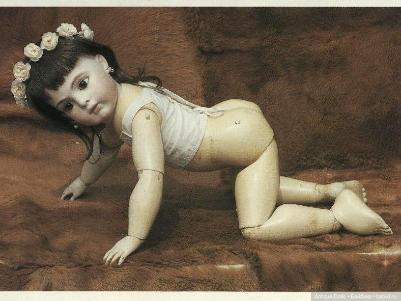 Известная книга о французских антикварных куклах Bru - Bru Dolls