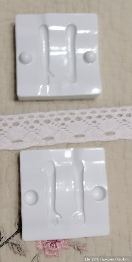 Набор молдов для создания небольшой куклы (фото 4)