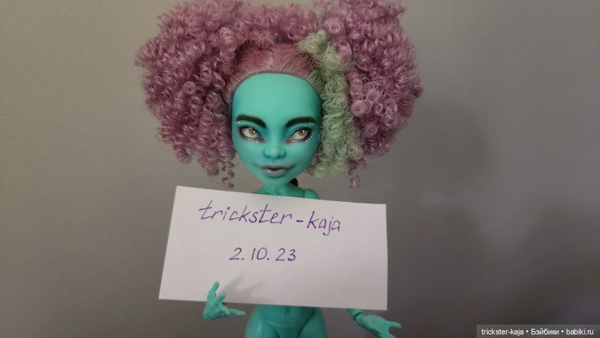 Monster High ООАК Honey Swamp (фото 3)