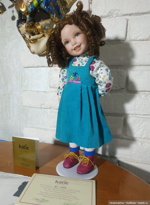Кэти с сюрпризом (444.2) — Фарфоровые куклы (фото 7)