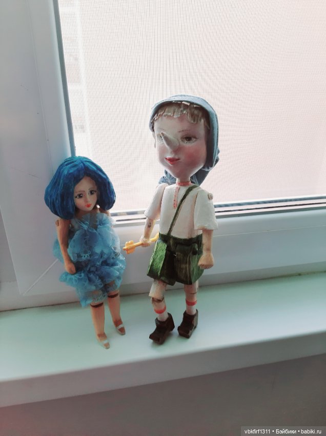 Отличный подарок-Буратино деревянный (фото 2)