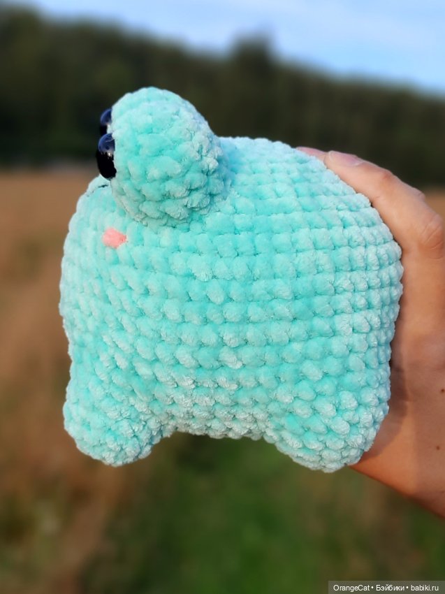 Жаба табуретка — Авторские игрушки (фото 4)