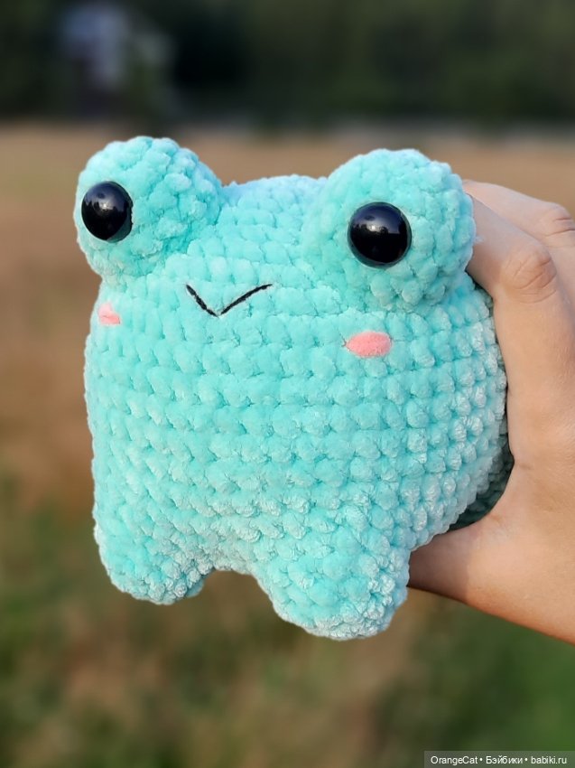 Жаба табуретка — Авторские игрушки