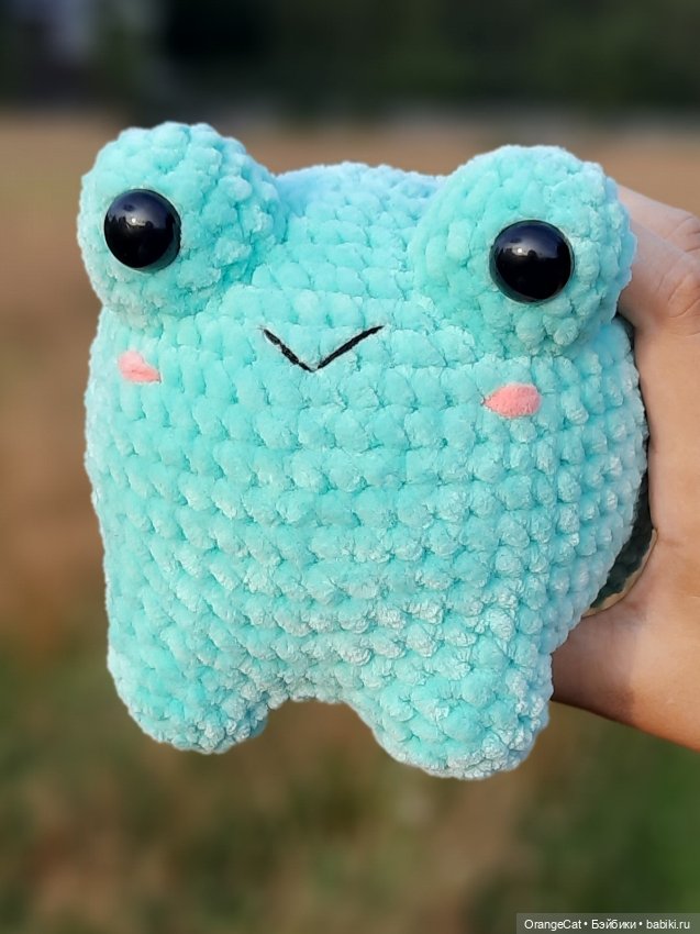 Жаба табуретка — Авторские игрушки (фото 5)