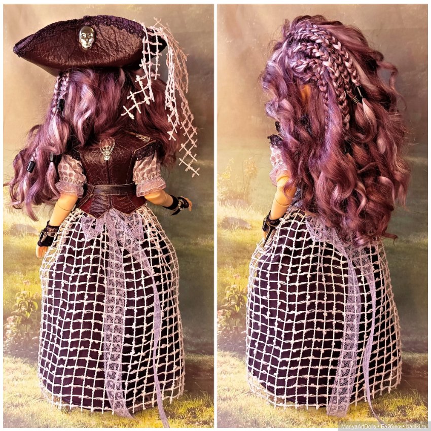 ООАК Паола Рейна кукла Маленькая Пиратка Кристи