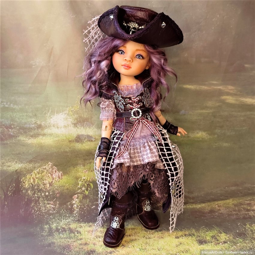 ООАК Паола Рейна кукла Маленькая Пиратка Кристи (фото 5)