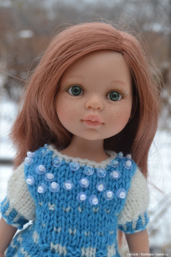 Платье для куклы Paola Reina. Одежда для куклы 30- 32 см (фото 3)