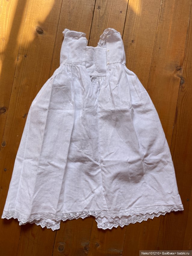 Старинное крестильное платье
