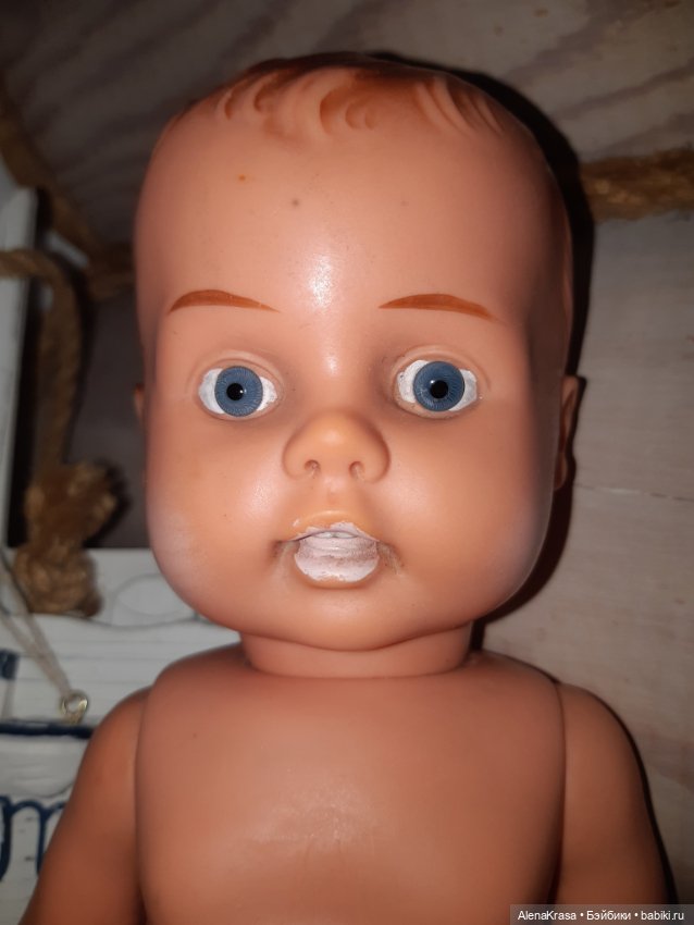 Пупс Германия резиновый — Винтажные куклы и игрушки детства