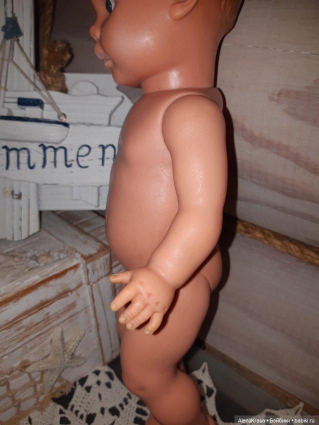 Пупс Германия резиновый — Винтажные куклы и игрушки детства (фото 5)