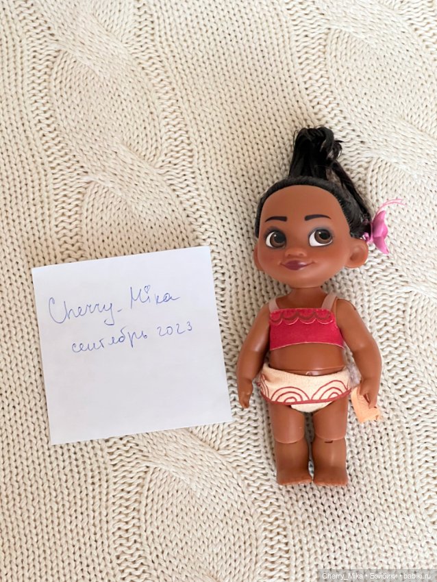 Моана малышка Disney Animators Moana