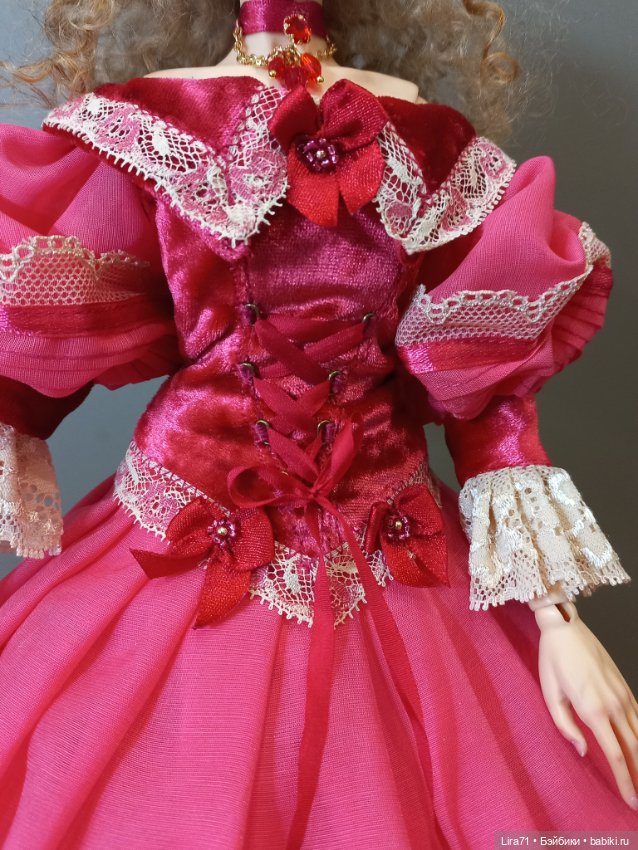 Винтажный наряд для девочек 1/4 (фото 9)