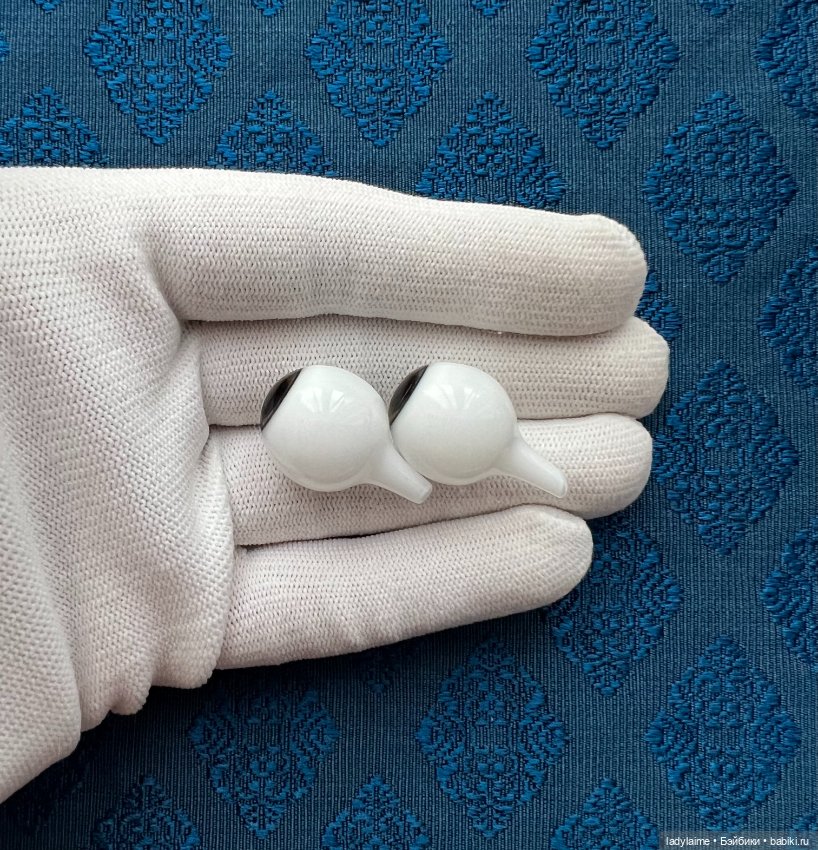 Антикварные глаза, живой взгляд, стекло Лауша - лот 3595 - 18/11 мм (фото 3)