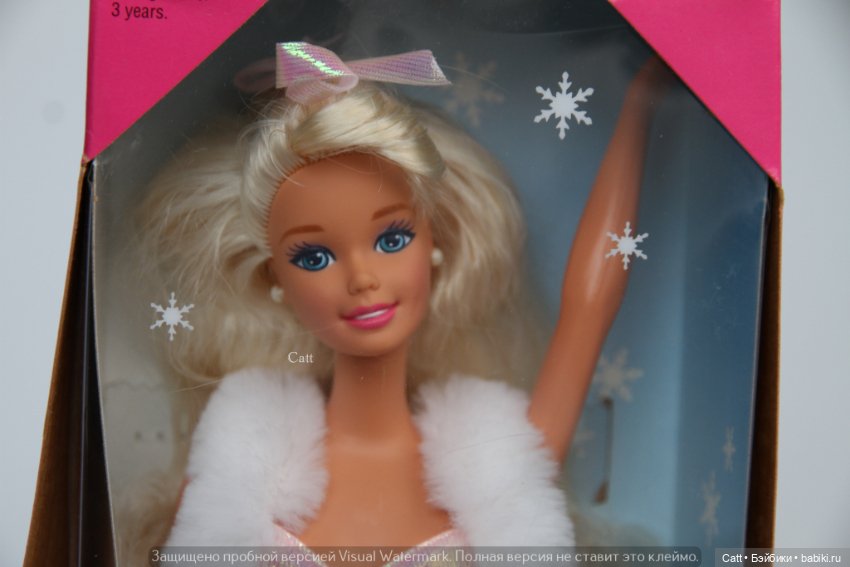 Куколка Барби/Barbie Skating Star 1995 года (фото 10)