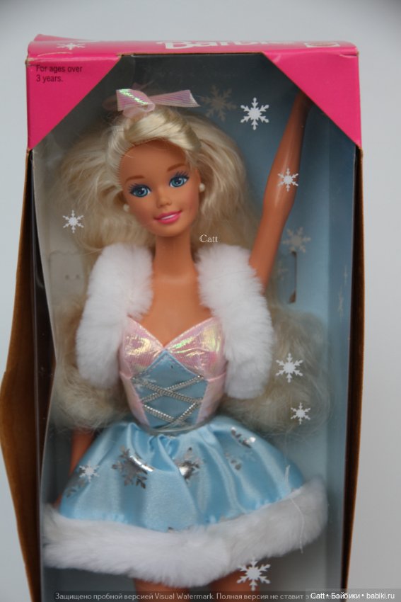 Куколка Барби/Barbie Skating Star 1995 года (фото 5)
