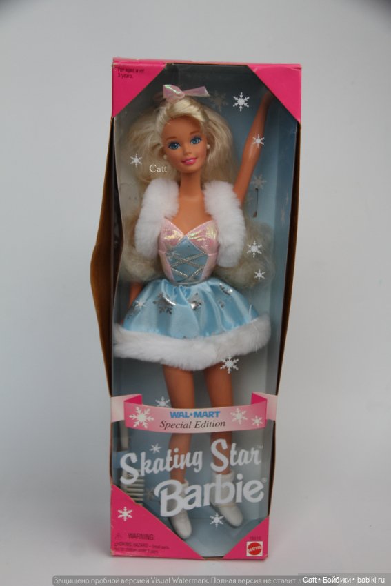 Куколка Барби/Barbie Skating Star 1995 года (фото 6)