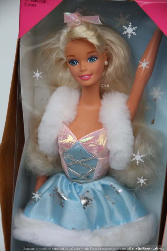 Куколка Барби/Barbie Skating Star 1995 года (фото 4)