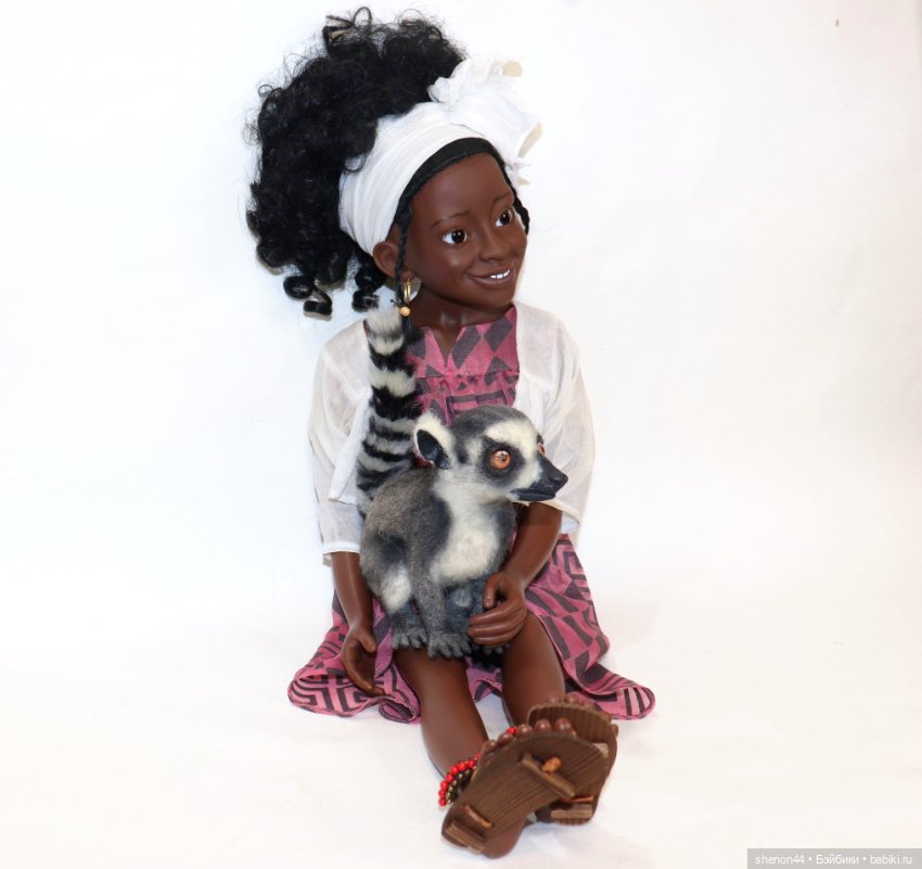 Лемур — Авторские игрушки (фото 5)