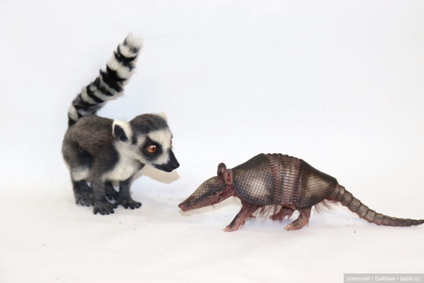 Лемур — Авторские игрушки (фото 9)