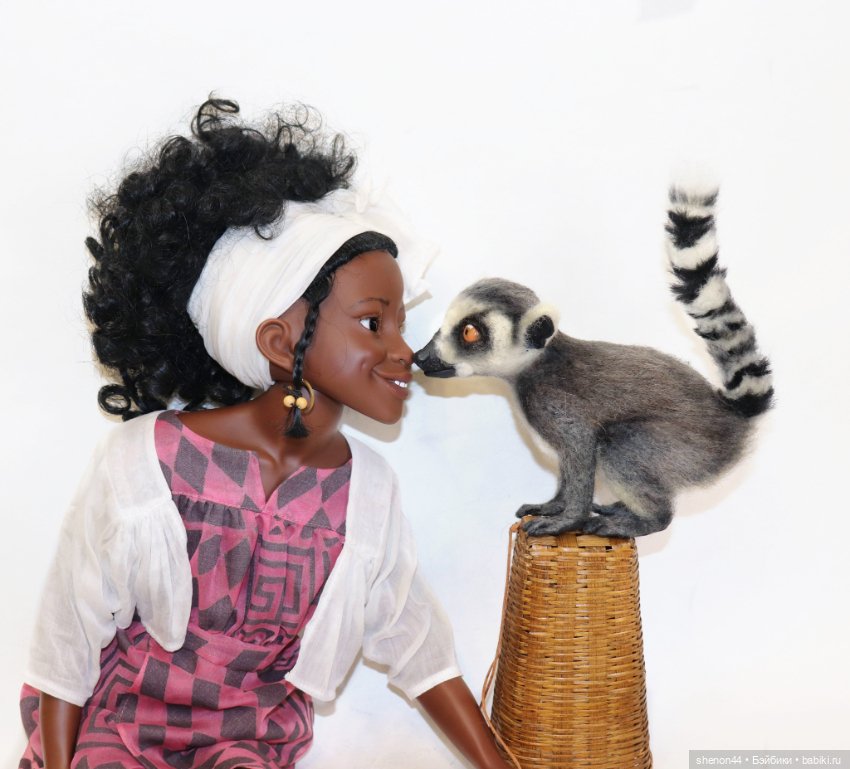 Лемур — Авторские игрушки (фото 4)