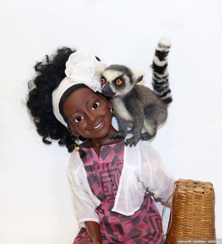 Лемур — Авторские игрушки (фото 3)