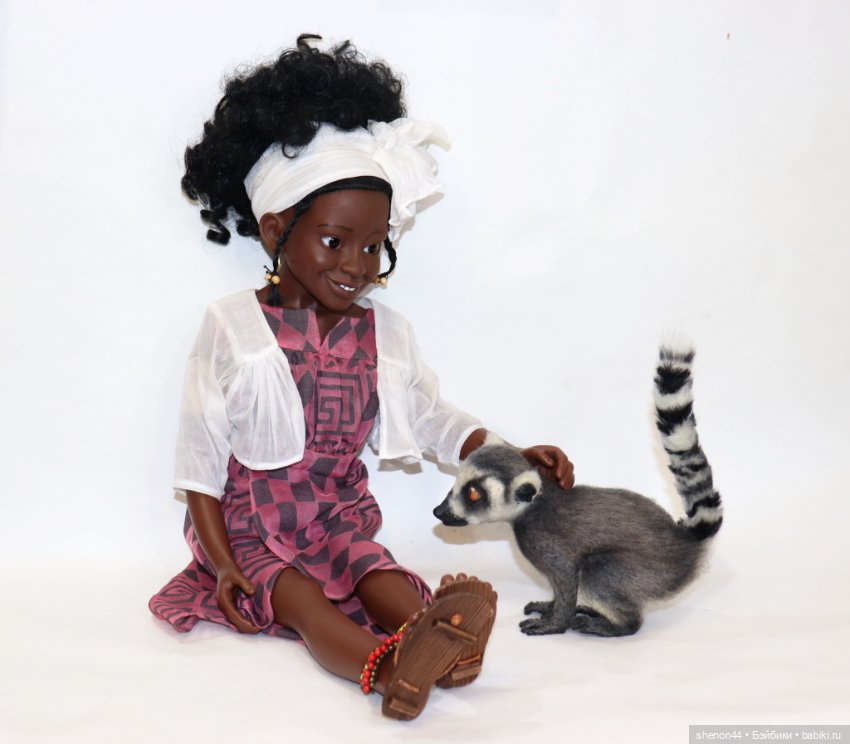 Лемур — Авторские игрушки (фото 6)