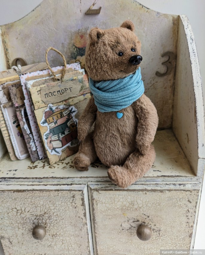 Медведь Ди — Авторские мишки Тедди и друзья: фото (фото 5)