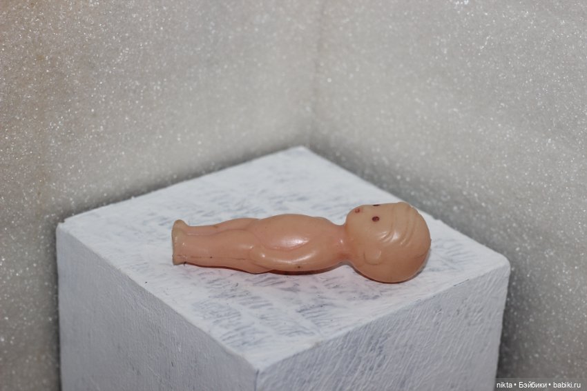 Кукла, пупс СССР, Столбик (фото 4)