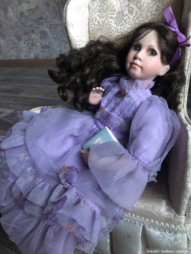 Lavender Dreams — Фарфоровые куклы (фото 3)