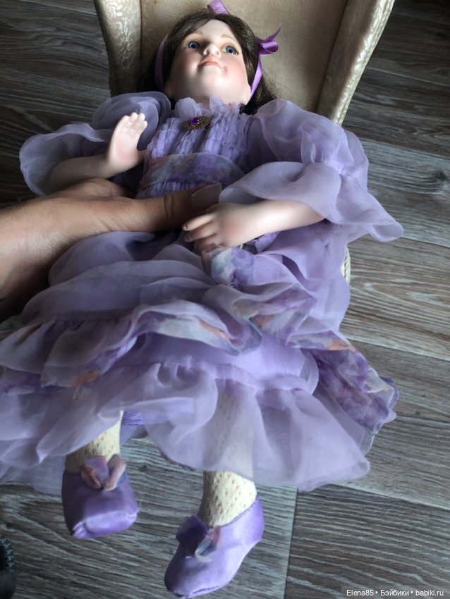Lavender Dreams — Фарфоровые куклы (фото 4)