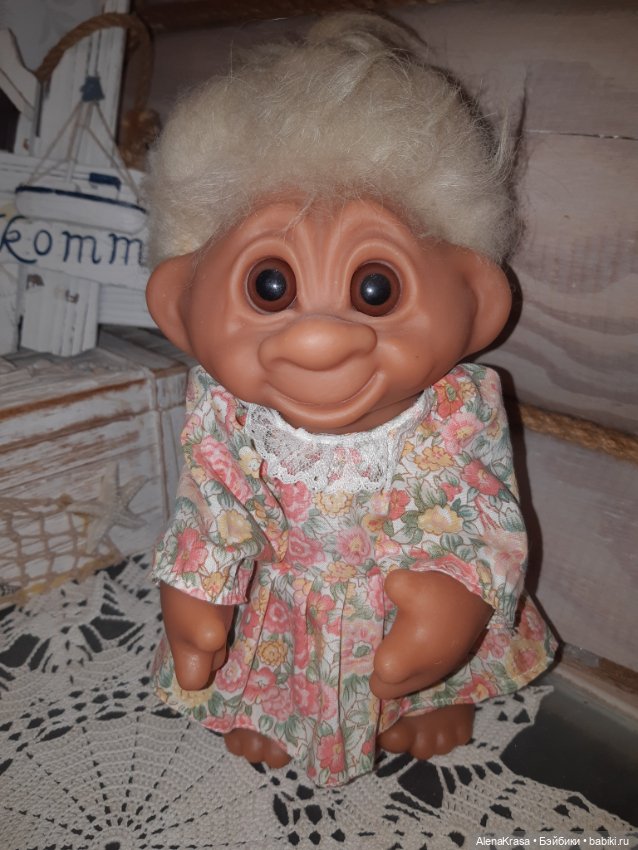 Тролль DAM — Винтажные куклы и игрушки детства
