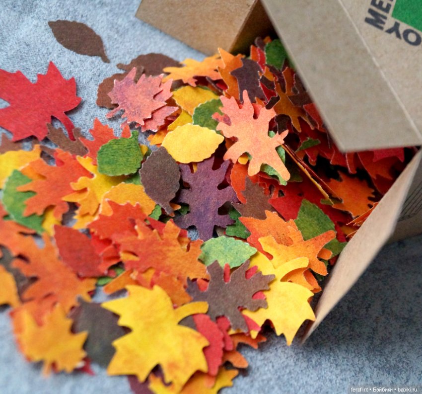 Коробка с листьями в масштабе 1:6 (фото 2)