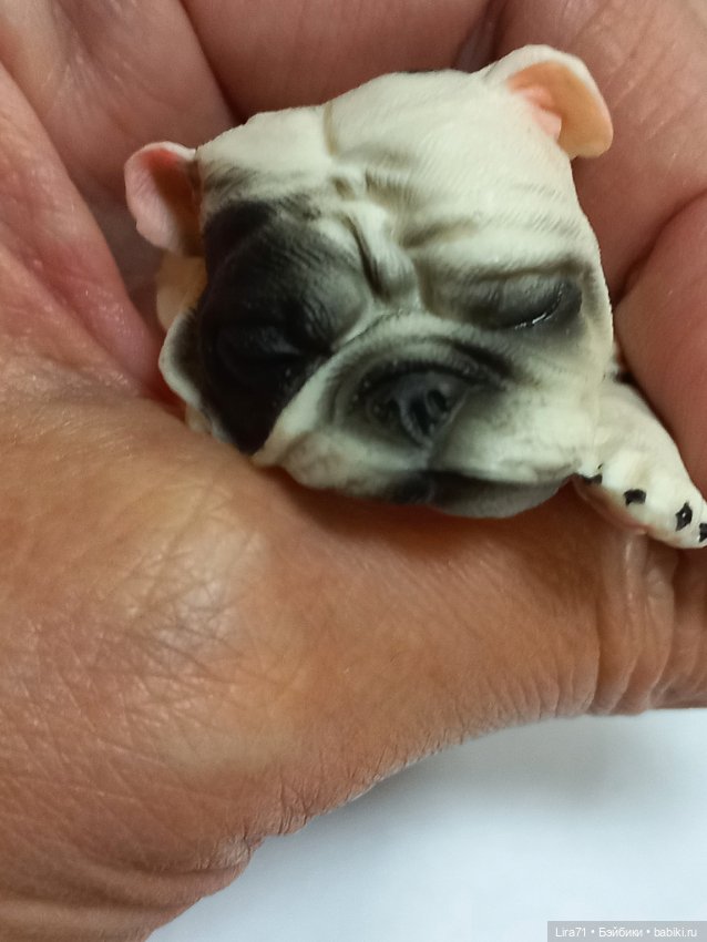 Спящий щеночек — Коллекционные фигурки (фото 5)