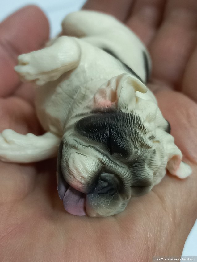 Спящий щеночек — Коллекционные фигурки (фото 5)