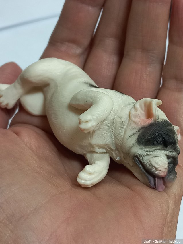Спящий щеночек — Коллекционные фигурки (фото 6)