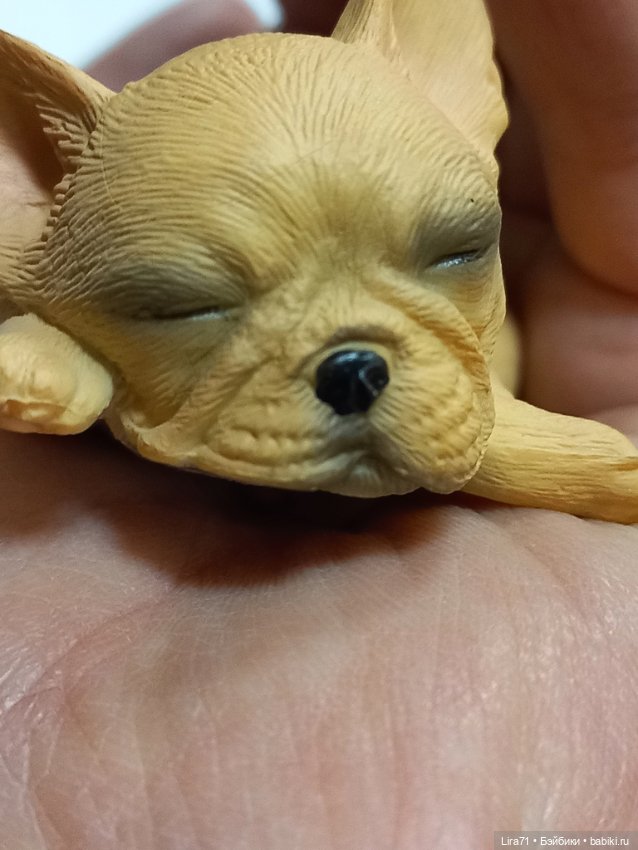 Спящий щеночек — Коллекционные фигурки (фото 5)