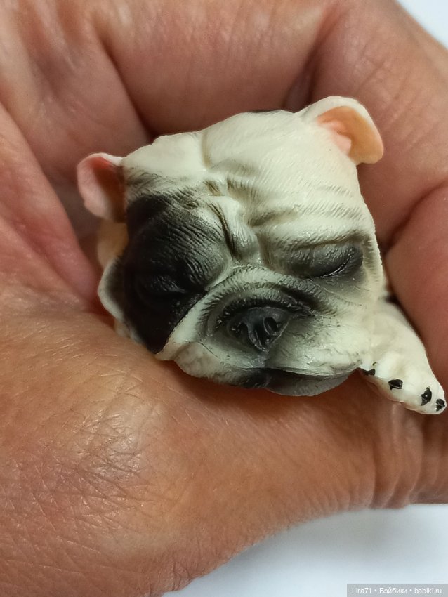 Спящий щеночек — Коллекционные фигурки (фото 6)