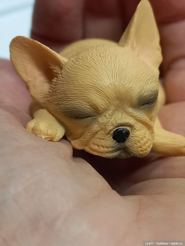 Спящий щеночек — Коллекционные фигурки (фото 6)