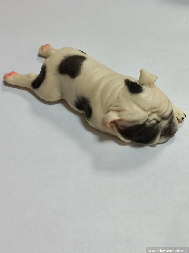Спящий щеночек — Коллекционные фигурки (фото 3)
